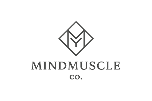 MindMuscle Co. Logo in Dark Gray